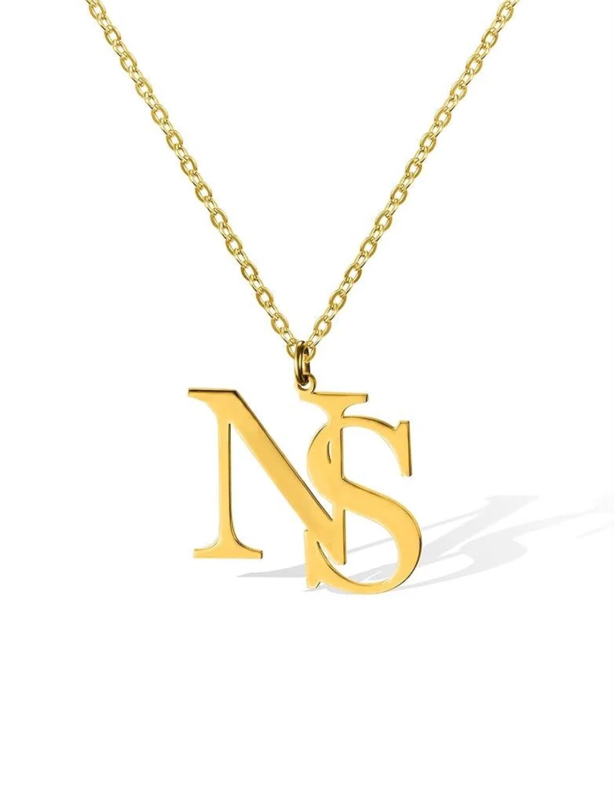 18k Gold Plated Custom Alphabet Necklace